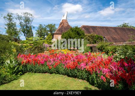 Antirrhinums at Great Dixter, East Sussex, UK Stock Photo