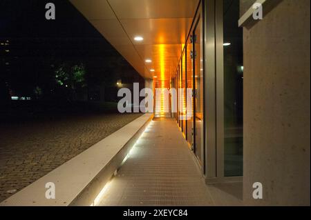 Dutch Embassy Building Berlin Building Exterior of the Dutch Embassy & Consulate General, Klosterstrasse, Berlin, Germany, designed by Architect Rem Koolhaas and opened in 2004. PRYES Berlin Klosterstrasse Berlin Germany Copyright: xGuidoxKoppesxPhotox Stock Photo