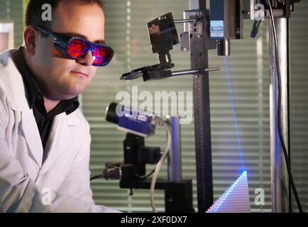 3D laser scanner, laser measurement of hot objects, Image processing ...