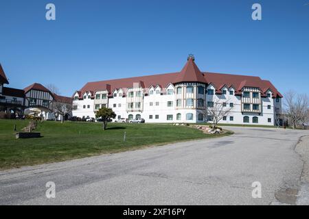 The historic Algonquin Resort in St. Andrews, New Brunswick, Canada Stock Photo