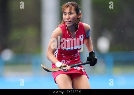 Oi Hockey Stadium Main Pitch, Tokyo, Japan. 30th June, 2024. Yuri Nagai (JPN), JUNE 30, 2024 - Hockey : SOMPO JAPAN CUP 2024, International Friendly Match between Japan - South Korea at Oi Hockey Stadium Main Pitch, Tokyo, Japan. Credit: Yohei Osada/AFLO SPORT/Alamy Live News Stock Photo