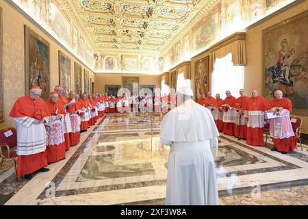 **NO LIBRI** Italy, Rome, Vatican, 2024/7/1. Credit: Independent Photo Agency Srl/Alamy Live News Stock Photo