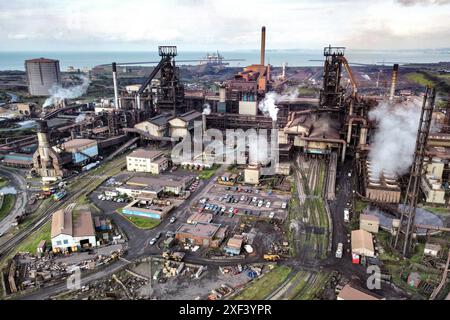 File photo dated 15/09/23 of Tata Steel's Port Talbot steelworks in south Wales. Unite has suspended an overtime ban and a planned all out strike at steel giant Tata over job losses, the union announced. Issue date: Monday July 1, 2024. Stock Photo