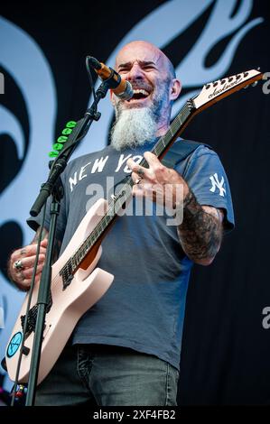 The american band Mr. Bungle performed at Danisch Copenhell festival 2024. Credit: Andrea Pinna Stock Photo