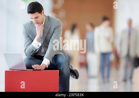Business, Donostia, San Sebastian, Basque Country, Spain. Stock Photo