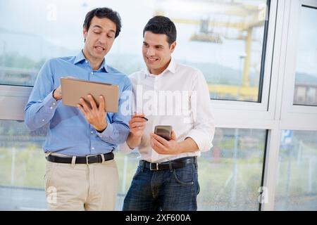 Railway terminal, Business, Industry, Donostia, San Sebastian, Basque Country, Spain. Stock Photo