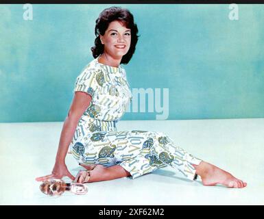 CONNIE FRANCIS American film actress and singer in1963 Stock Photo