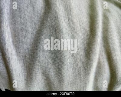 white silk fabric surface texture Stock Photo