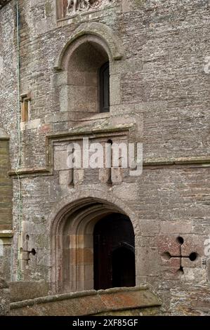 The entrance to St Mawes Castle, Cornwall, England, UK, Europe Stock ...