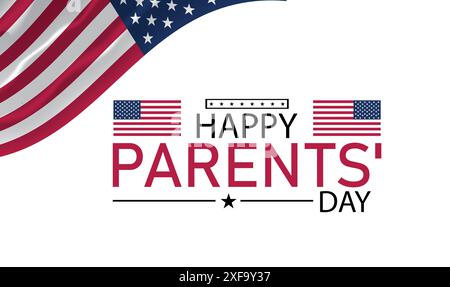 Celebrating the Unsung Heroes Happy Parents' Day Stock Vector Image