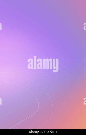 warm lilac peach gradient background with delicate white lines, ideal for modern design projects and presentations. Copy space. Vertical image Stock Photo