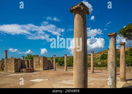 geography / travel, Italy, Sicily, Piazza Armerina, Villa Romana del Casale, ADDITIONAL-RIGHTS-CLEARANCE-INFO-NOT-AVAILABLE Stock Photo