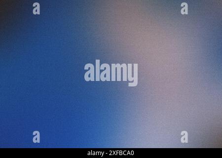 Blue and purple gradient background featuring a subtle grainy texture Stock Photo