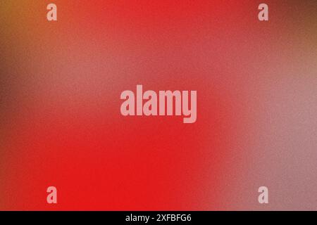 Red gradient background with grain texture effect, ideal for social networks or website backgrounds Stock Photo
