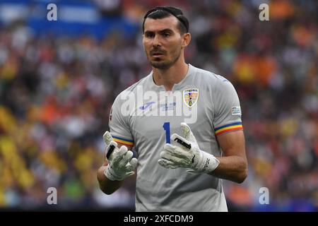 Munich, Germany. 02nd July, 2024. MUNICH, GERMANY - JULY 2: Florin Nita of Ramania during the UEFA EURO 2024 round of 16 match between Romania and Netherlands at Munich Football Arena on July 2, 2024 in Munich, Germany.240702 SEPA 24 067 - 20240702 PD11553 Credit: APA-PictureDesk/Alamy Live News Stock Photo