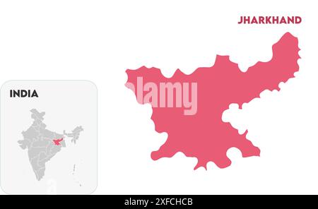 Jharkhand Map1, State of India, Republic of India, government ...