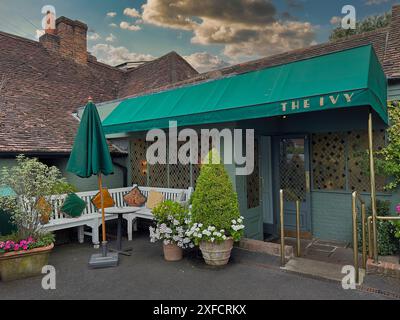 1st July, 2024 Front entrance to The Ivy Restaurant and Brasserie in ...