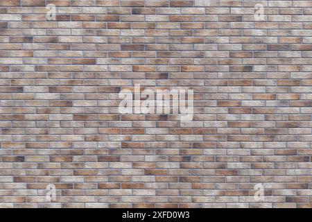 Brown and Gray Brick Wall Background Stock Photo