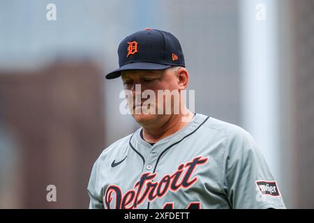 Minneapolis, Minnesota, USA. 2nd July, 2024. Minnesota Twins starting ...