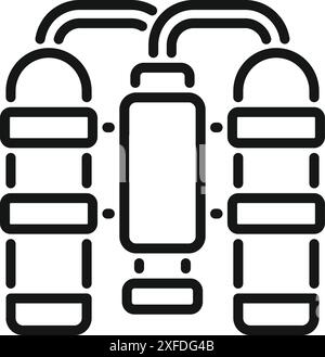 Blockchain technology connecting data blocks securely, ensuring transparency and immutability in digital transactions Stock Vector
