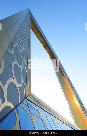 The iconic Dubai Frame building in Dubai, UAE. Stock Photo