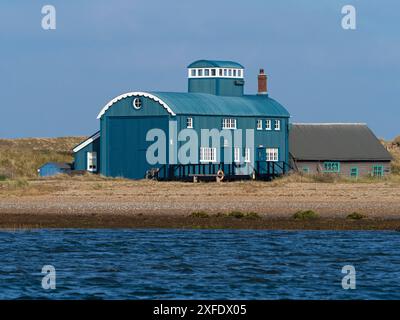 Old lifeboat station, Blakeney Point, Norfolk, England, UK, October 2019 Stock Photo