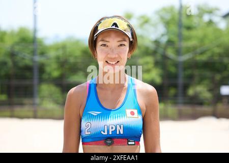 Kanagawa, Japan. 3rd July, 2024. Akiko Hasegawa & Miki Ishii (JPN ...