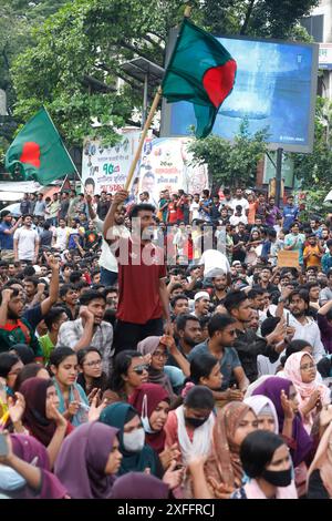 July 7, 2024, Dhaka, Dhaka, Bangladesh: Students And Job Seekers Are ...