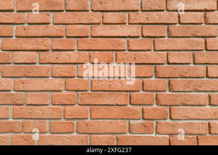 Red Brick Wall Texture Background Stock Photo