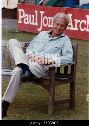 HAMPSHIRE AND ENGLAND BATSMAN DAVID GOWER,1989 PIC MIKE WALKER 1989 Stock Photo