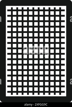Square air vent or ventilation grate vector illustration Stock Vector ...