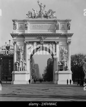 Dewey Arch, New York City 1900. Stock Photo