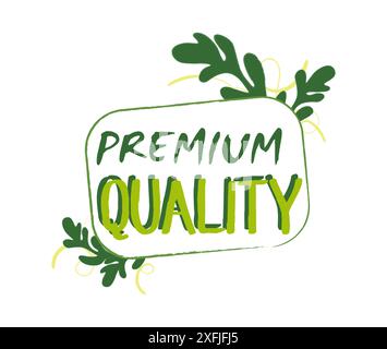 Premium quality sticker, vector illustration for graphic and web design Stock Vector