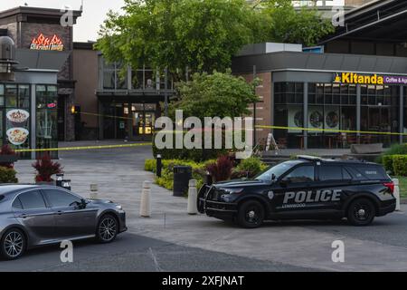 Lynnwood, United States. 03rd July, 2024. Police Canvass The Area ...