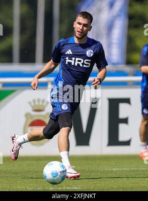 Gelsenkirchen, Deutschland. 26th June, 2024. firo : 26.06.2024, football, football, 2nd division, 2nd Bundesliga, season 2024/2025, FC Schalke 04, training, Mehmet Aydin Credit: dpa/Alamy Live News Stock Photo