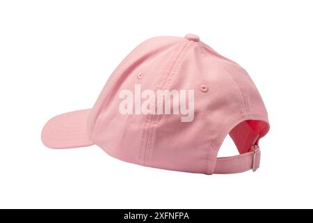 Pink cap isolated on white background. Stock Photo