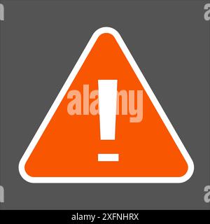 Exclamation marks, warning sign, Danger sign, Caution warning signs set. attention sign. Danger warning attention icon. Hazard warning attention sign Stock Vector