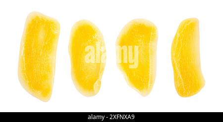 dried mango path isolated on white Stock Photo