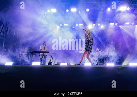 Italian singer Music Concert - Rose Villain Rose Villain Turin Flowers Festival Italy Copyright: xAndreaxMunaretto/TSCKx/xLiveMediax LPM 1431186 Stock Photo