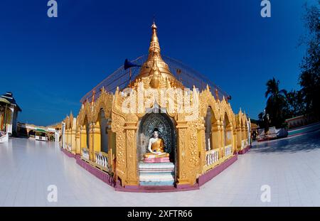 Temple, Burma, Myanmar, Birma, Kawthaung Stock Photo