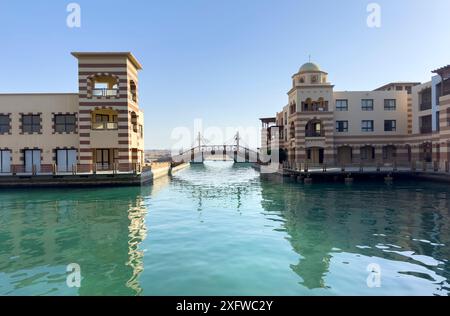 port ghalib red sea riviera, corals coast, egypt Stock Photo