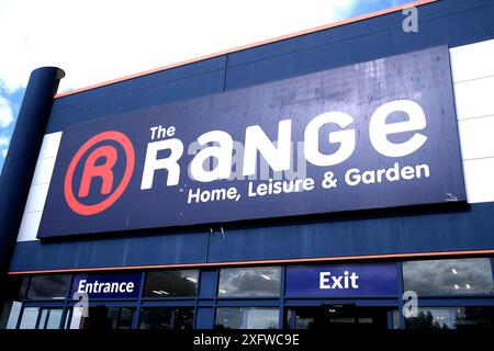 Range. Store Logo Company logo for The Range home leisure and garden store, Kilmarnock ...