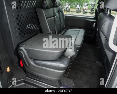 Hong Kong, China April 26, 2024 : Hyundai Staria Prime 2024 Interior April 26,2024 in Hong Kong Stock Photo