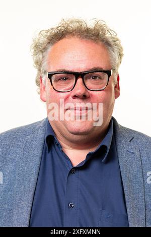 Brussels, Belgium. 04th July, 2024. Groen's Matti Vandemaele poses during a photoshoot, Thursday 04 July 2024, at the Chamber at the federal parliament in Brussels. BELGA PHOTO KURT DESPLENTER Credit: Belga News Agency/Alamy Live News Stock Photo