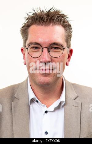 Brussels, Belgium. 04th July, 2024. CD&V's Franky Demon poses during a photoshoot, Thursday 04 July 2024, at the Chamber at the federal parliament in Brussels. BELGA PHOTO KURT DESPLENTER Credit: Belga News Agency/Alamy Live News Stock Photo