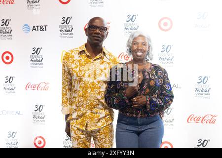 New Orleans, United States. 05th July, 2024. at the 30th ESSENCE Festival Of Culture™ Presented By Coca-Cola® at the Ernest N. Morial Convention Center in New Orleans, Louisiana on July 5th, 2024. (Photo by Jay Wiggins/Sipa USA) Credit: Sipa USA/Alamy Live News Stock Photo