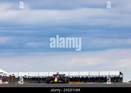 Silverstone, UK. 05th July, 2024. Max Verstappen (NED) - Oracle Red Bull Racing - Red Bull RB20 - Honda RBPT during Free Practice on day 2, friday july 5, 2024 of the formula 1 qatar airways british grand prix 2024, scheduled to take place at the silverstone circuit from july 5 to july 7, 2024 (Photo bby Alessio De Marco/Sipa USA) Credit: Sipa USA/Alamy Live News Stock Photo