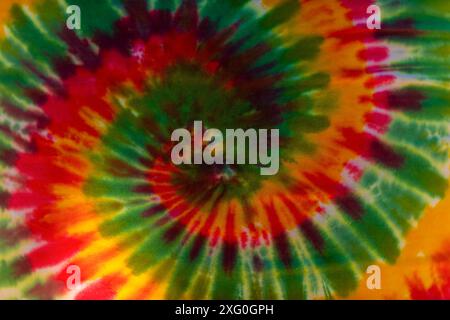 Colorful tie dye designs patterns. Horizontal creative poster, greeting cards, headers, website Stock Photo