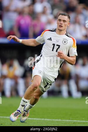 Stuttgart, Germany. 5 July 2024. Florian Wirtz of Germany runs during ...