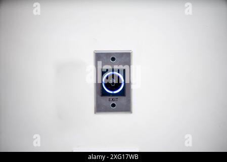 Cutting-edge Biometric Security: Finger Scan Machine Stock Photo